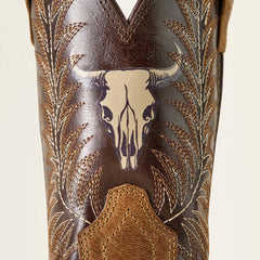 Stampede Wide Square Toe Western Boot - Kids