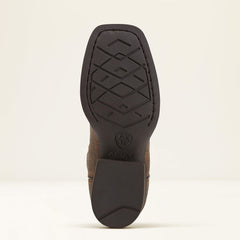 Tombstone Wide Square Toe Western Boot - Kids