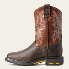 WorkHog Wide Square Toe Boot - Kids