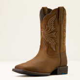 Westwood Wide Square Toe Western Boot - Kids