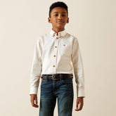 Solid Twill Classic Fit Shirt - Kids