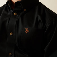 Solid Twill Classic Fit Shirt - Kids