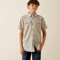 VenTEK Outbound Heathered Classic Fit Shirt - Kids