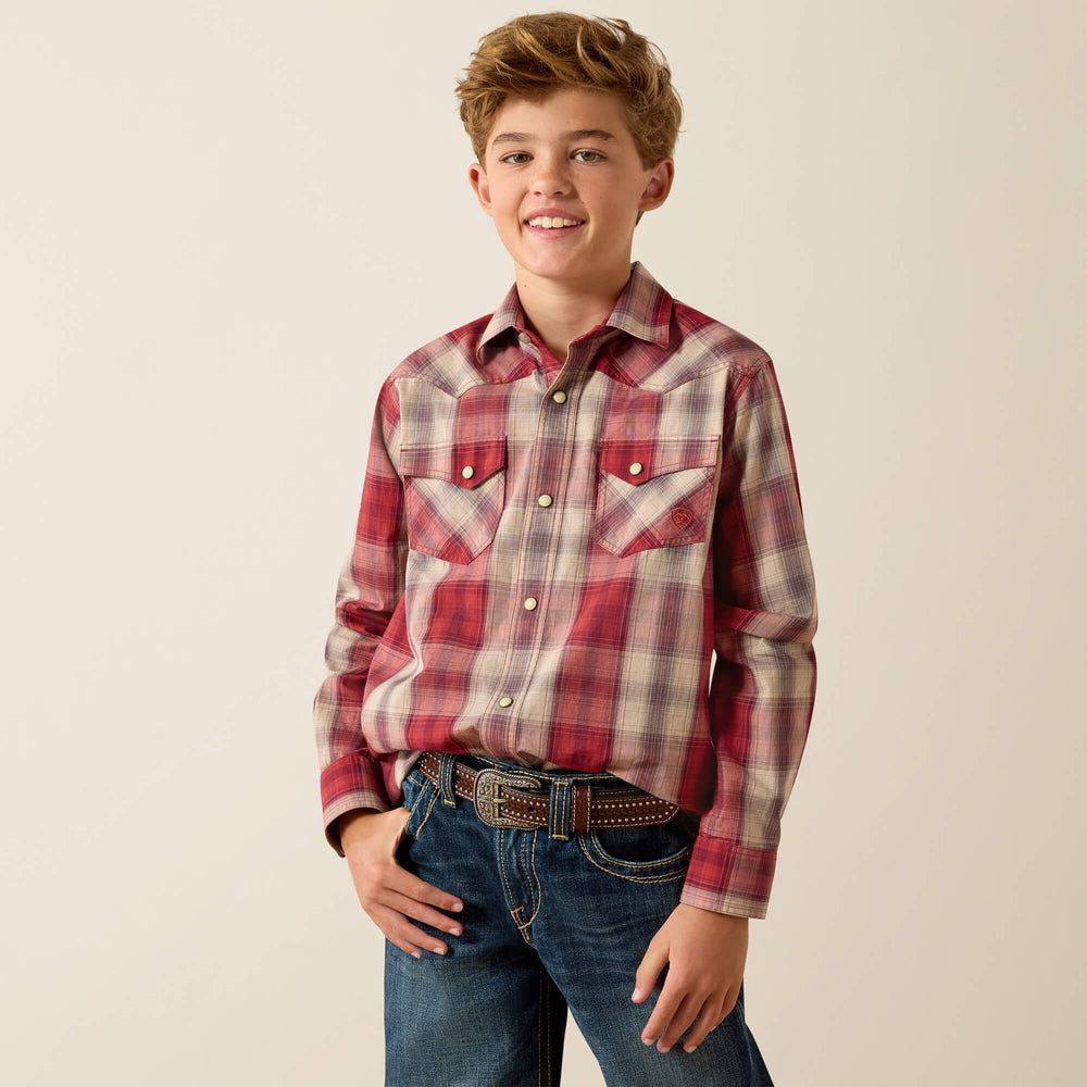 Retro Hawthorn Snap Shirt - Kids