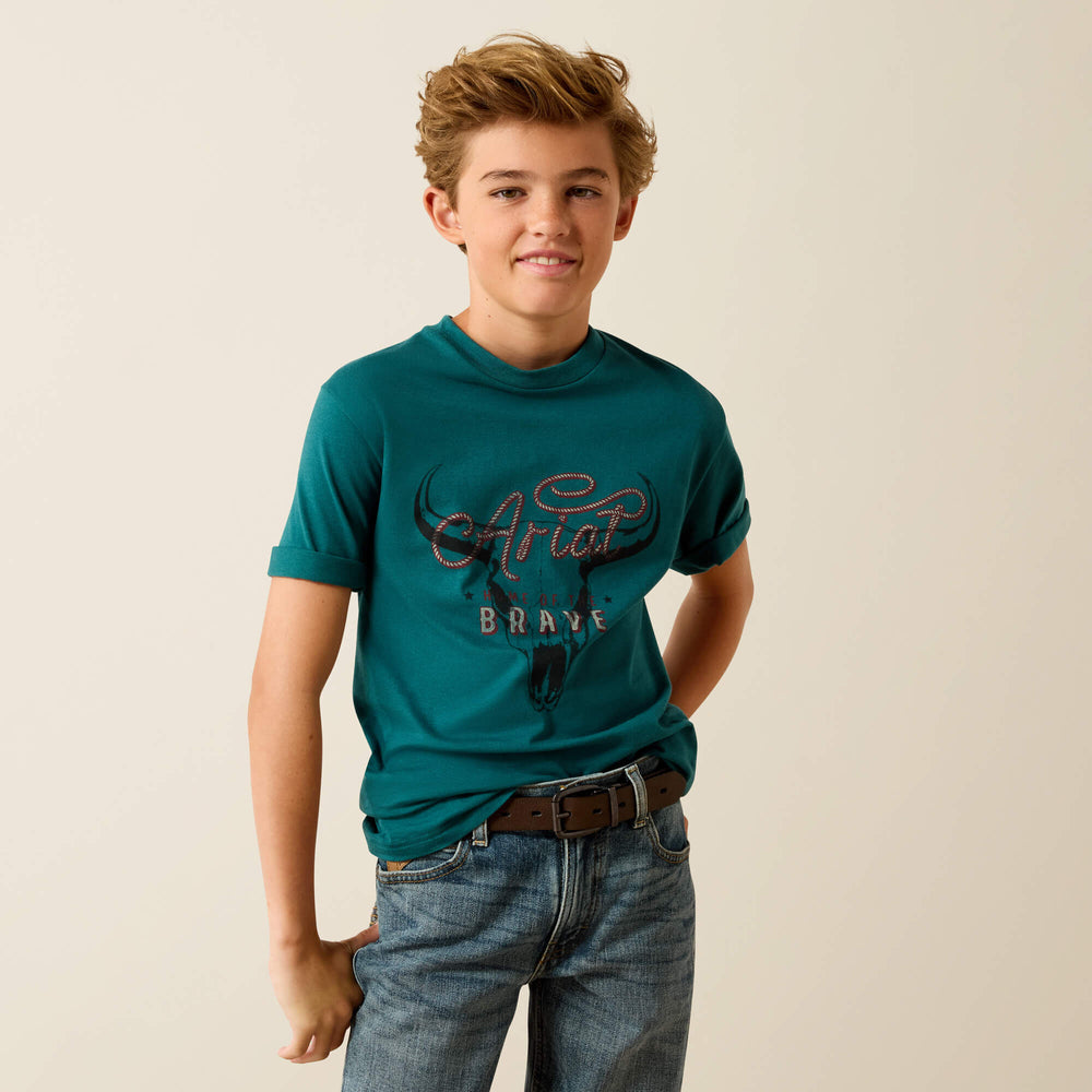 Ariat Cattle Skull Freedom T-Shirt - Kids