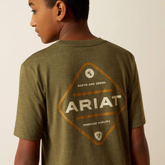 Ariat Roped Diamond T-Shirt - Kids