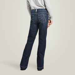 Trouser Mid Rise Stretch Ella Wide Leg Jean - Kids