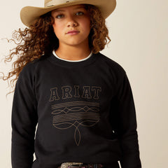 Booted Logo Sweatshirt - Kids