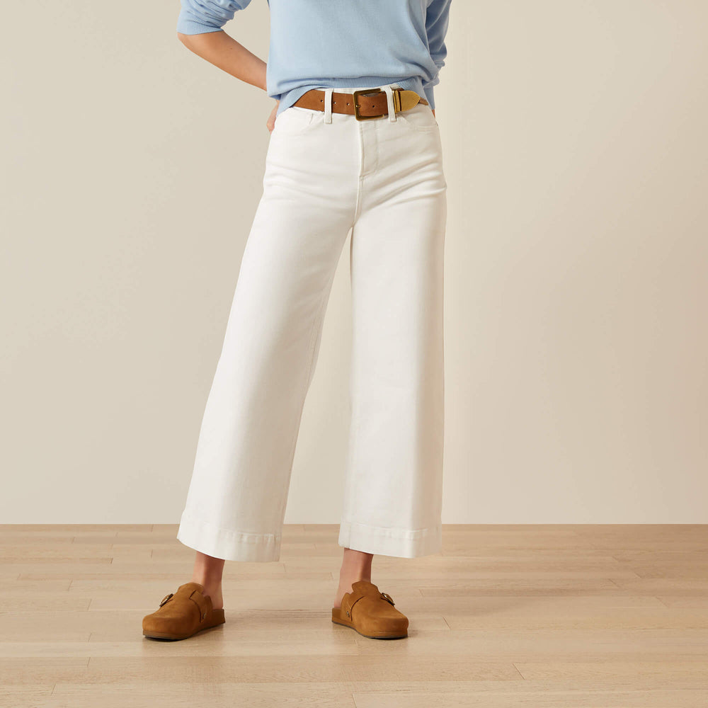 Ultra High Rise Countryside Wide Leg Crop Jeans - Trends