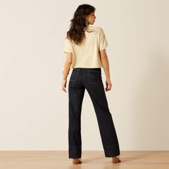 Ultra High Rise Tomboy Western Utility Wide Leg Jean - Trends
