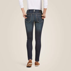 R.E.A.L. Mid Rise Stretch Outseam Ella Skinny Jean - Trends