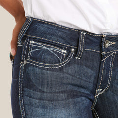 R.E.A.L. Mid Rise Stretch Outseam Ella Skinny Jean - Trends