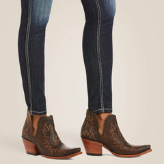 R.E.A.L. Mid Rise Stretch Outseam Ella Skinny Jean - Trends