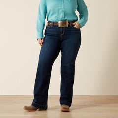 Mid Rise Cindy Trouser Jeans - Trends