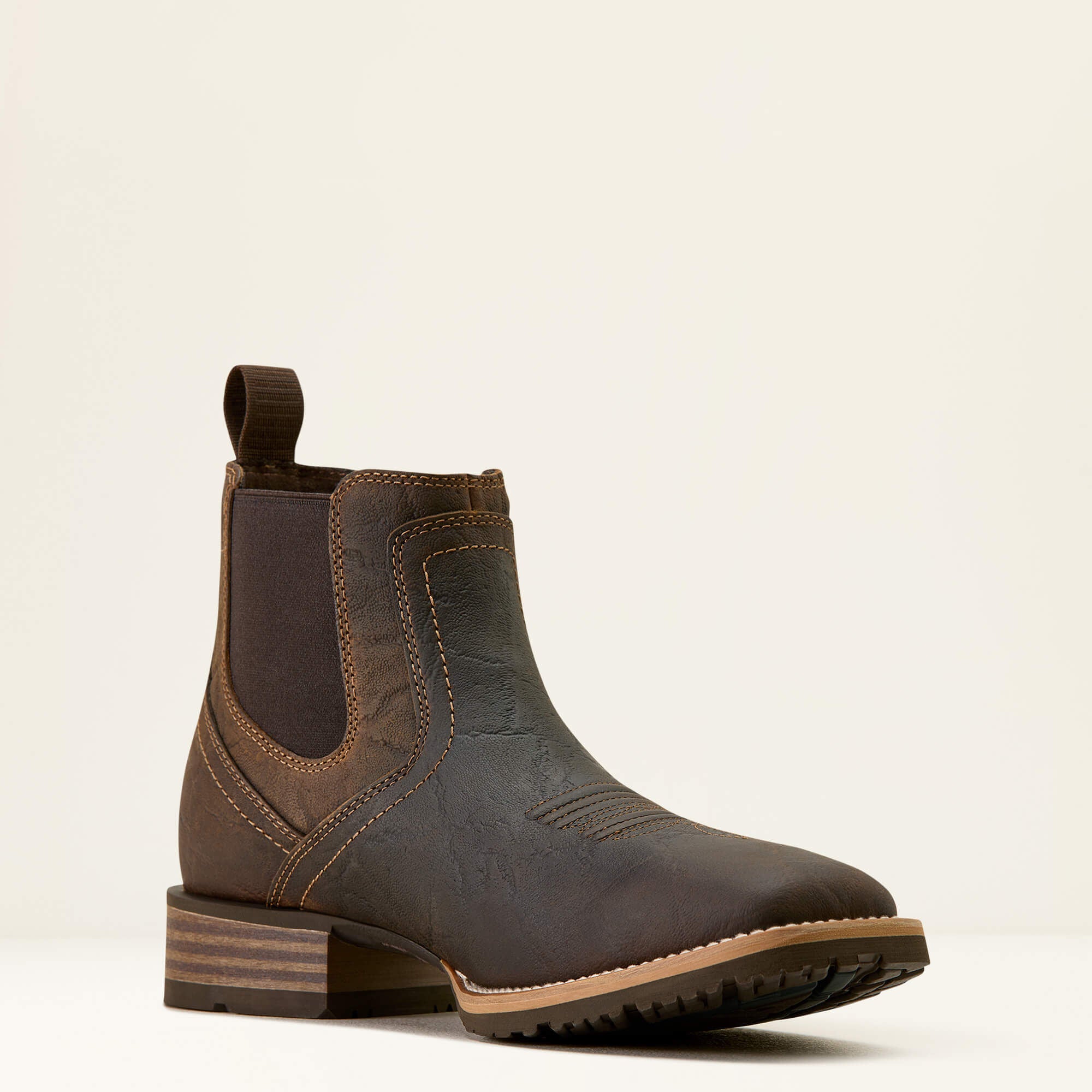 Hybrid Low Boy Wide Square Toe Chelsea Boot - Men