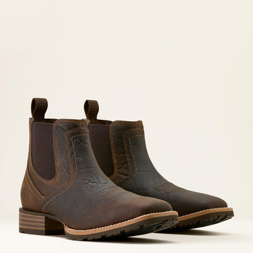 Hybrid Low Boy Wide Square Toe Chelsea Boot - Men