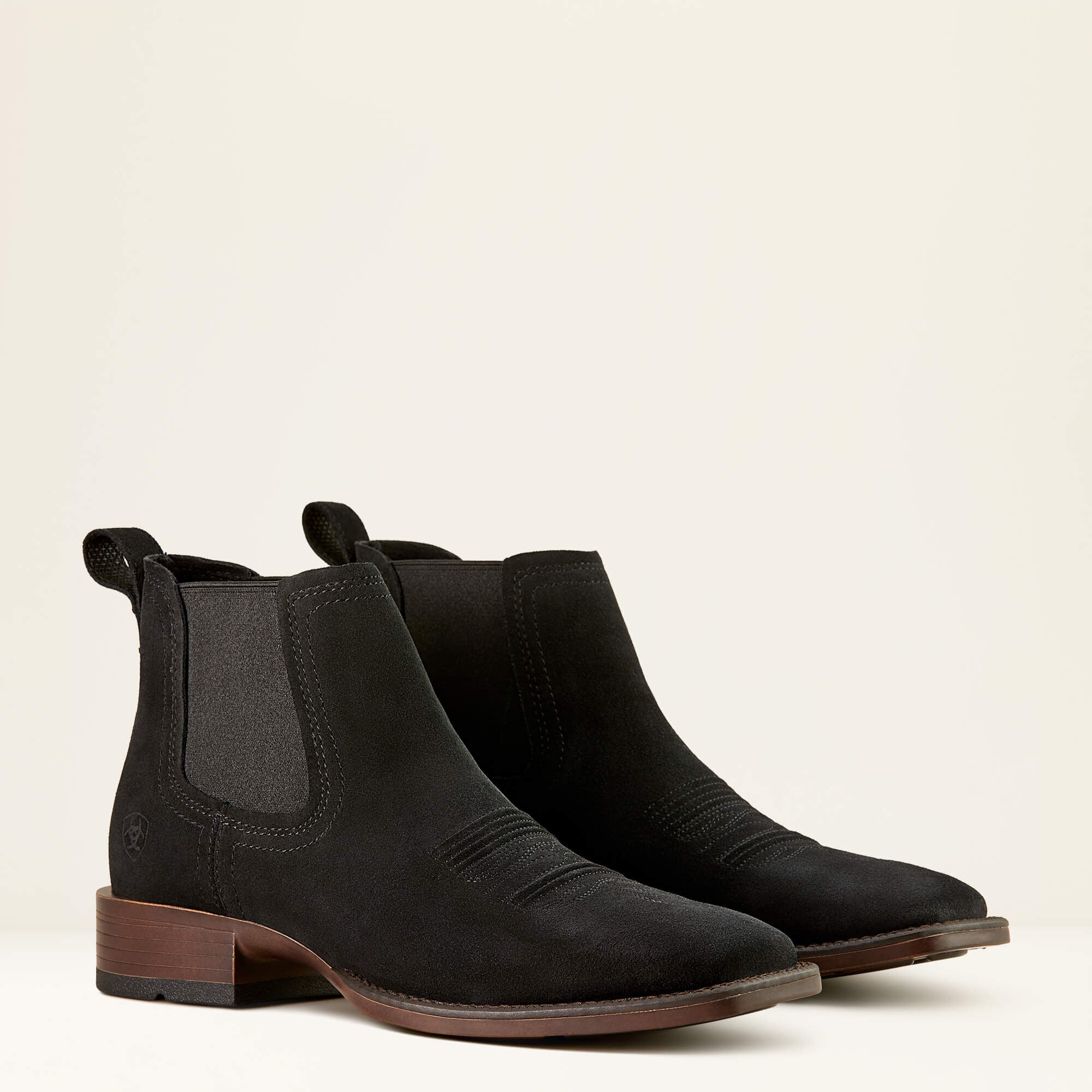 Booker Chelsea Wide Square Toe Western Boot - Men