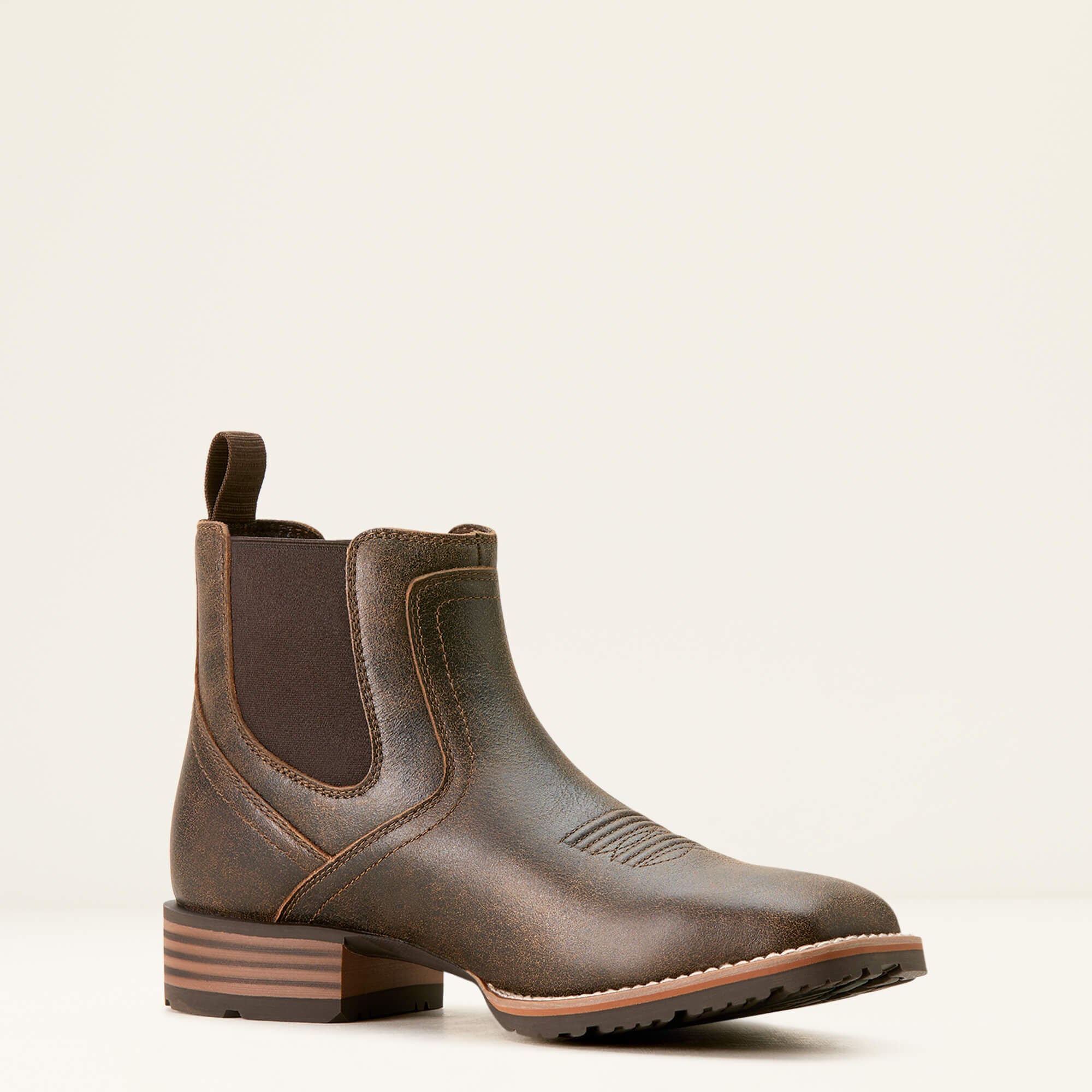 Hybrid Low Boy Wide Square Toe Chelsea Boot - Men