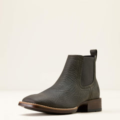 Booker Chelsea Wide Square Toe Western Boot - Men