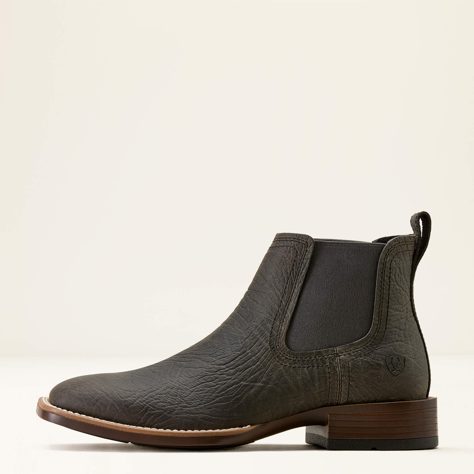 Booker Chelsea Wide Square Toe Western Boot - Men