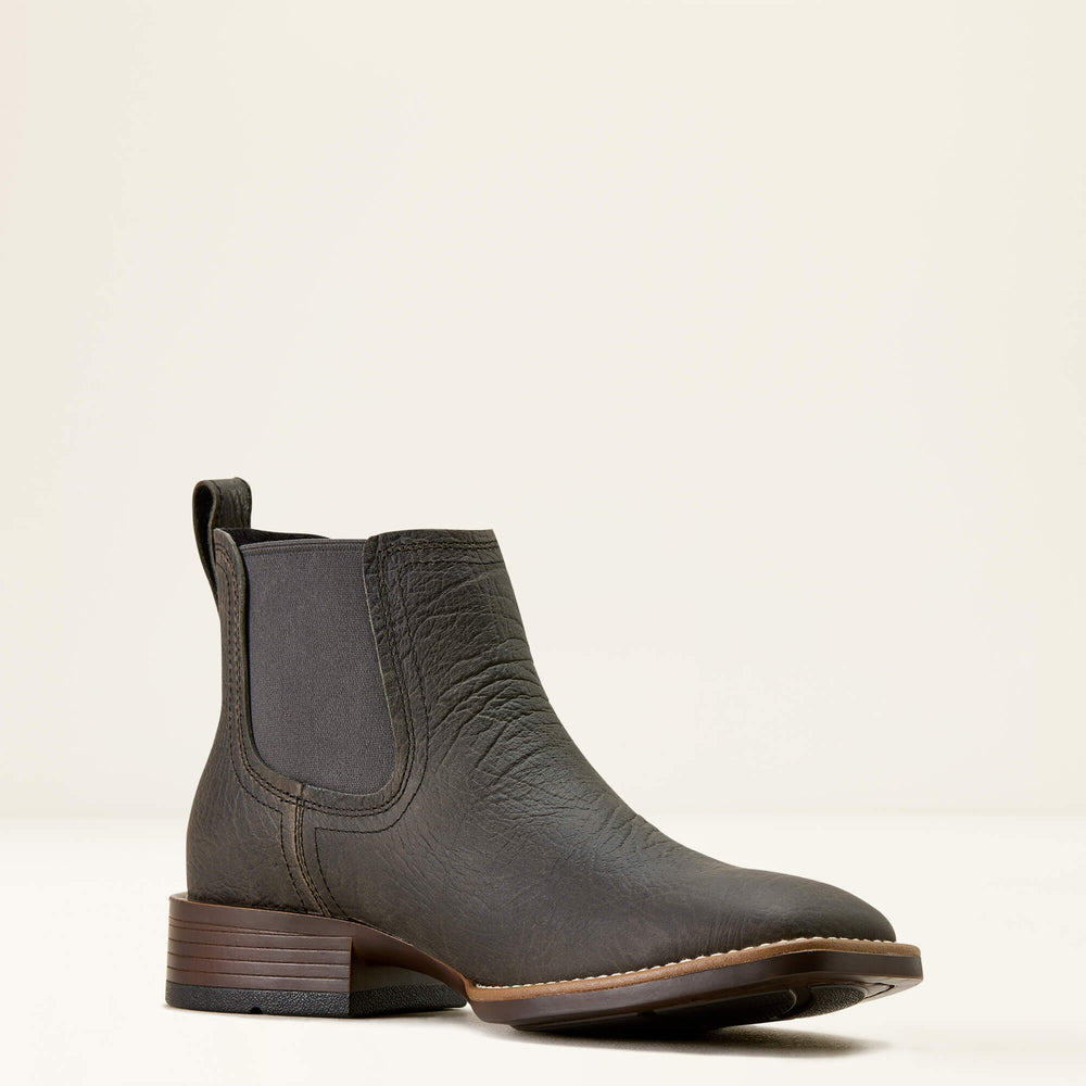 Booker Chelsea Wide Square Toe Western Boot - Men