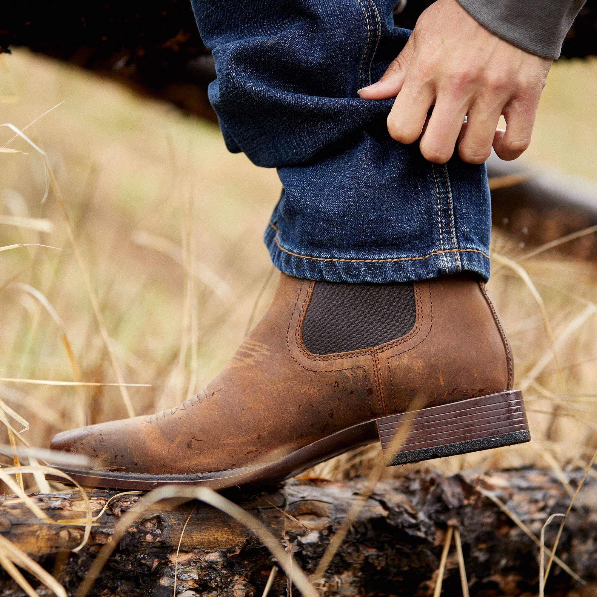 Booker Ultra Square Toe Western Boot - Men