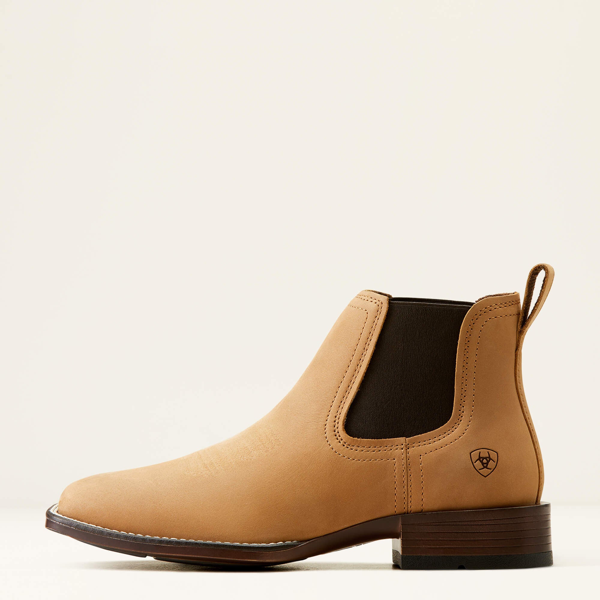 Booker Chelsea Wide Square Toe Western Boot - Men
