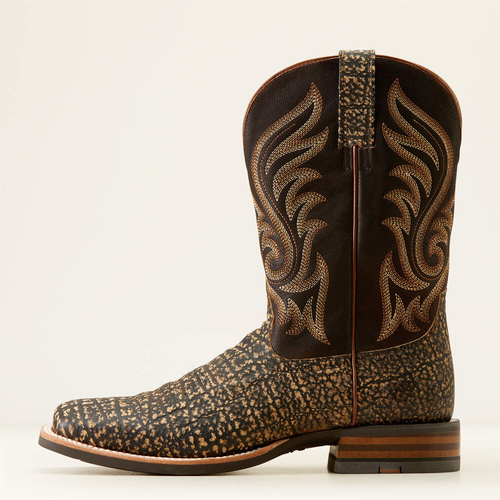 Cattle Call Wide Square Toe Cowboy Boot - Men