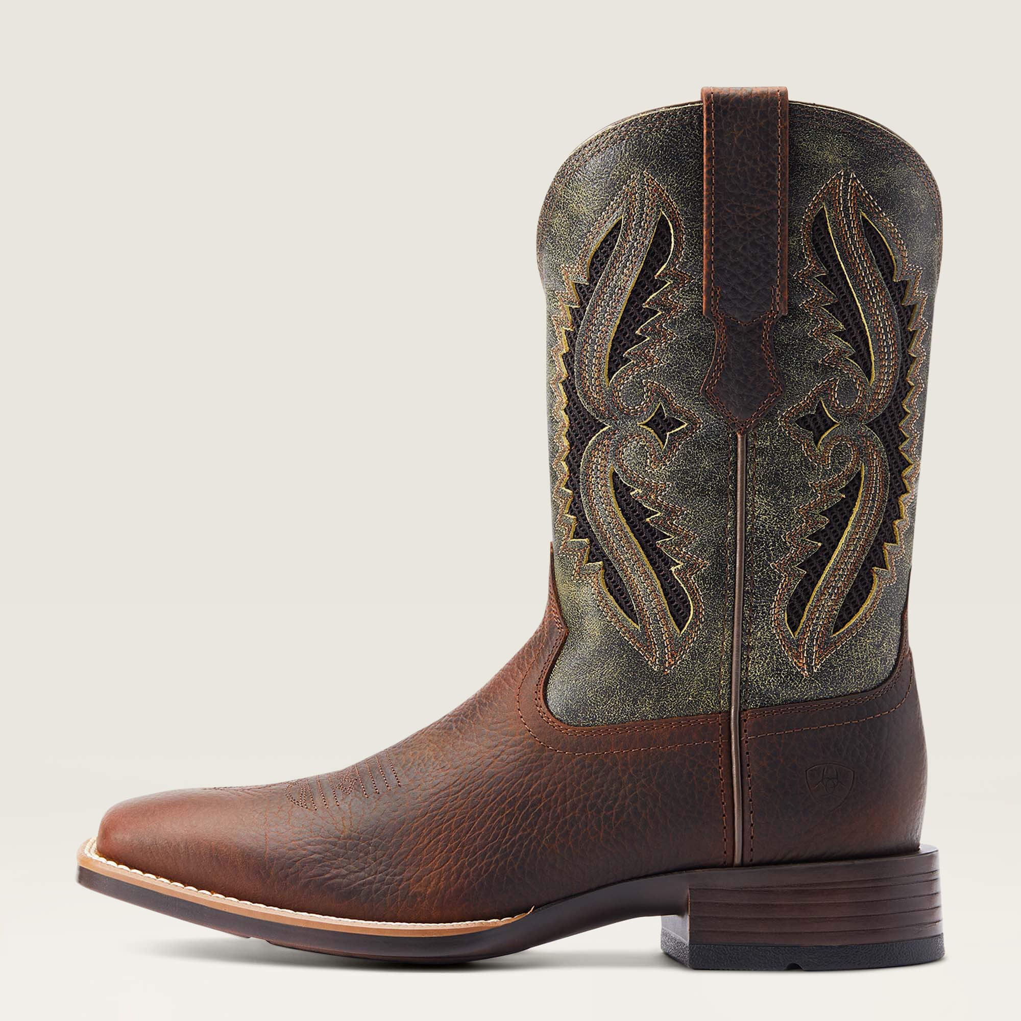 Rowder VentTEK 360 Wide Square Toe Cowboy Boot - Men