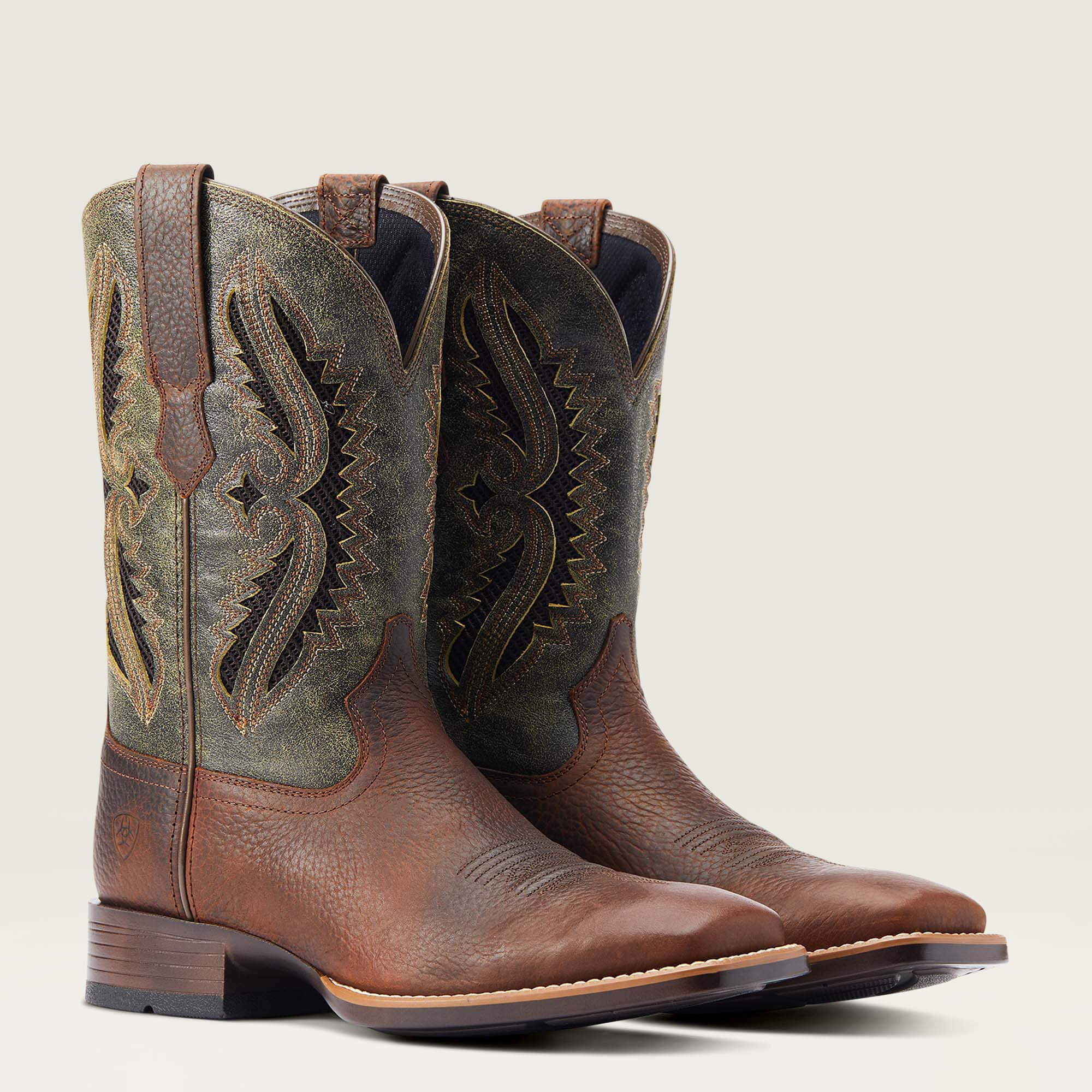 Rowder VentTEK 360 Wide Square Toe Cowboy Boot - Men