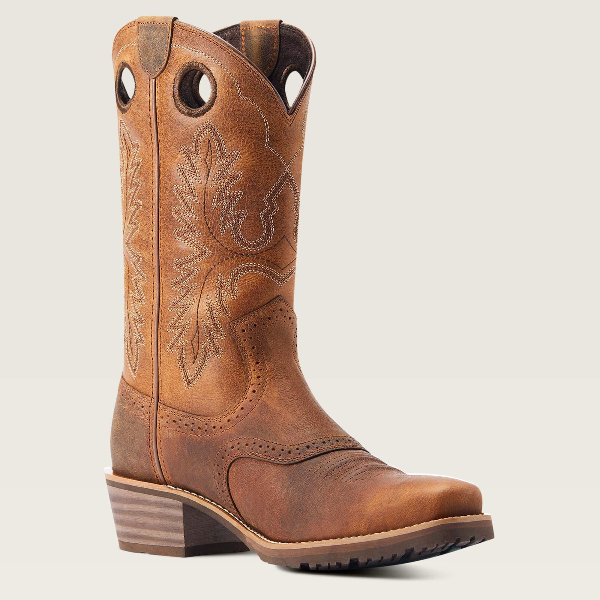 Hybrid Roughstock Square Toe Cowboy Boot - Men