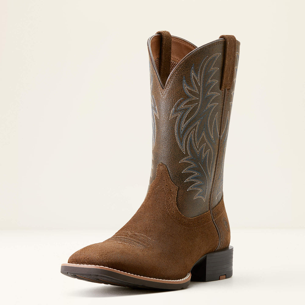 Sport Western Wide Square Toe Cowboy Boot - Men