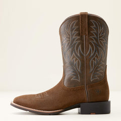 Sport Western Wide Square Toe Cowboy Boot - Men