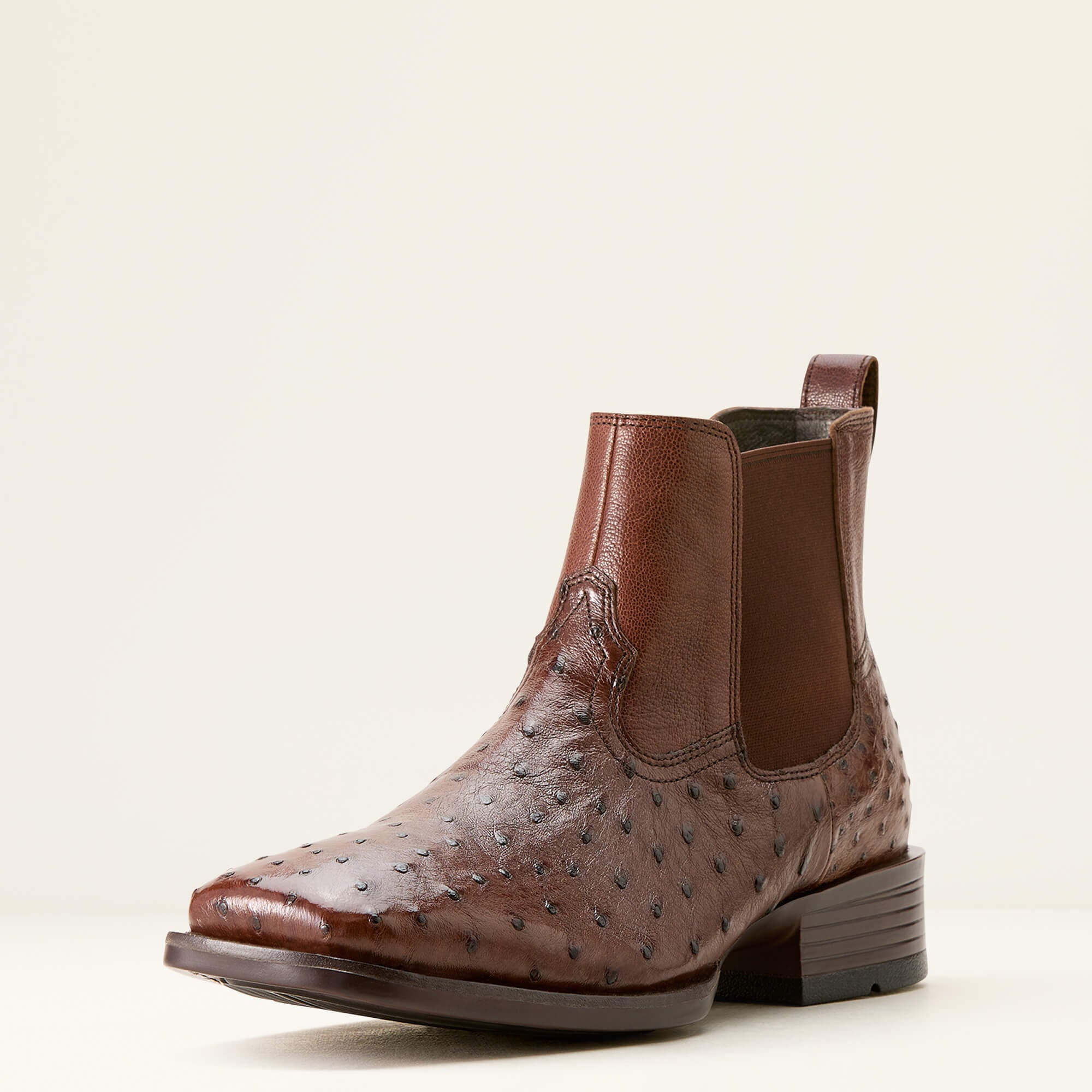Booker Chelsea Wide Square Toe Western Boot - Men