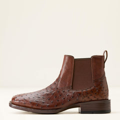 Booker Chelsea Wide Square Toe Western Boot - Men