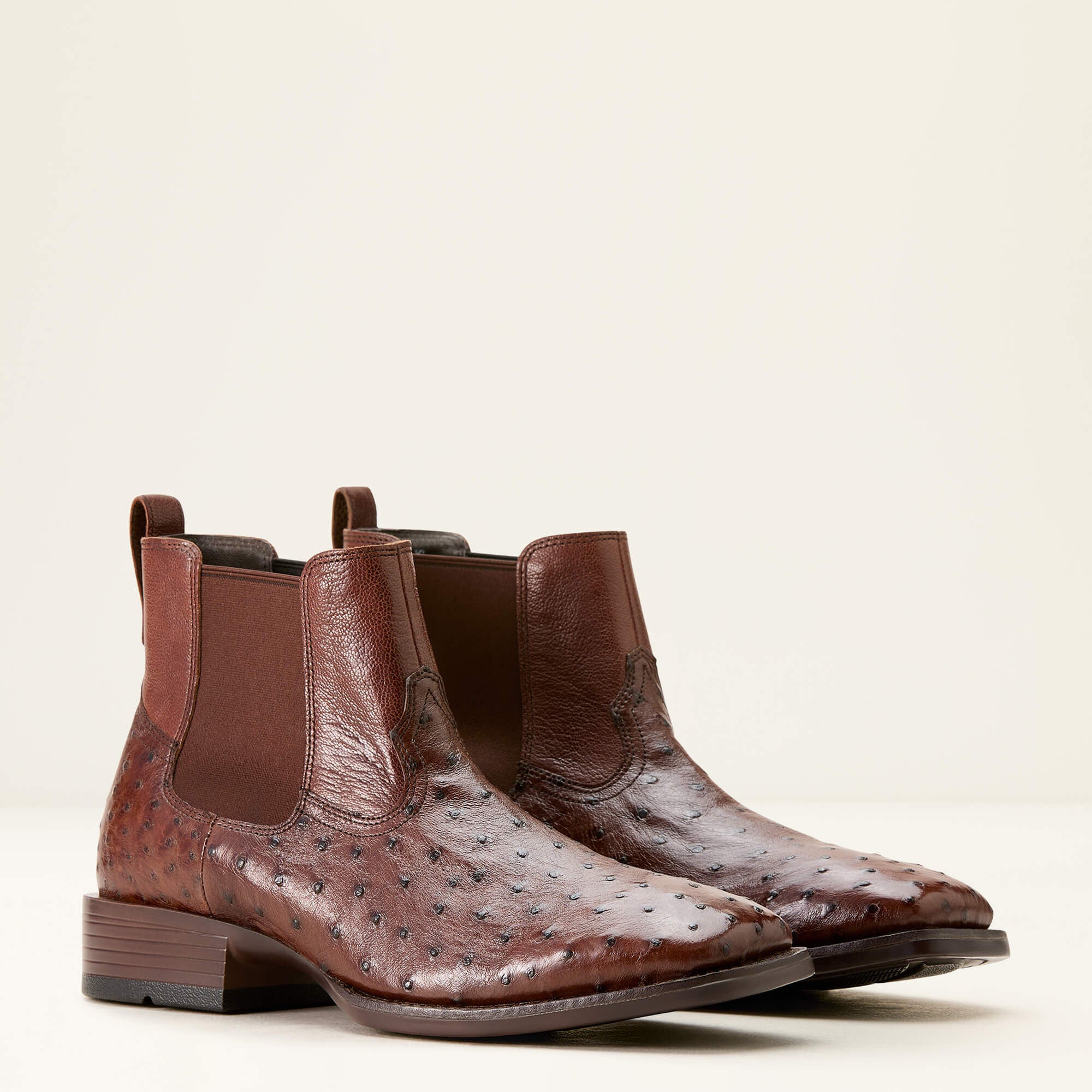 Booker Chelsea Wide Square Toe Western Boot - Men