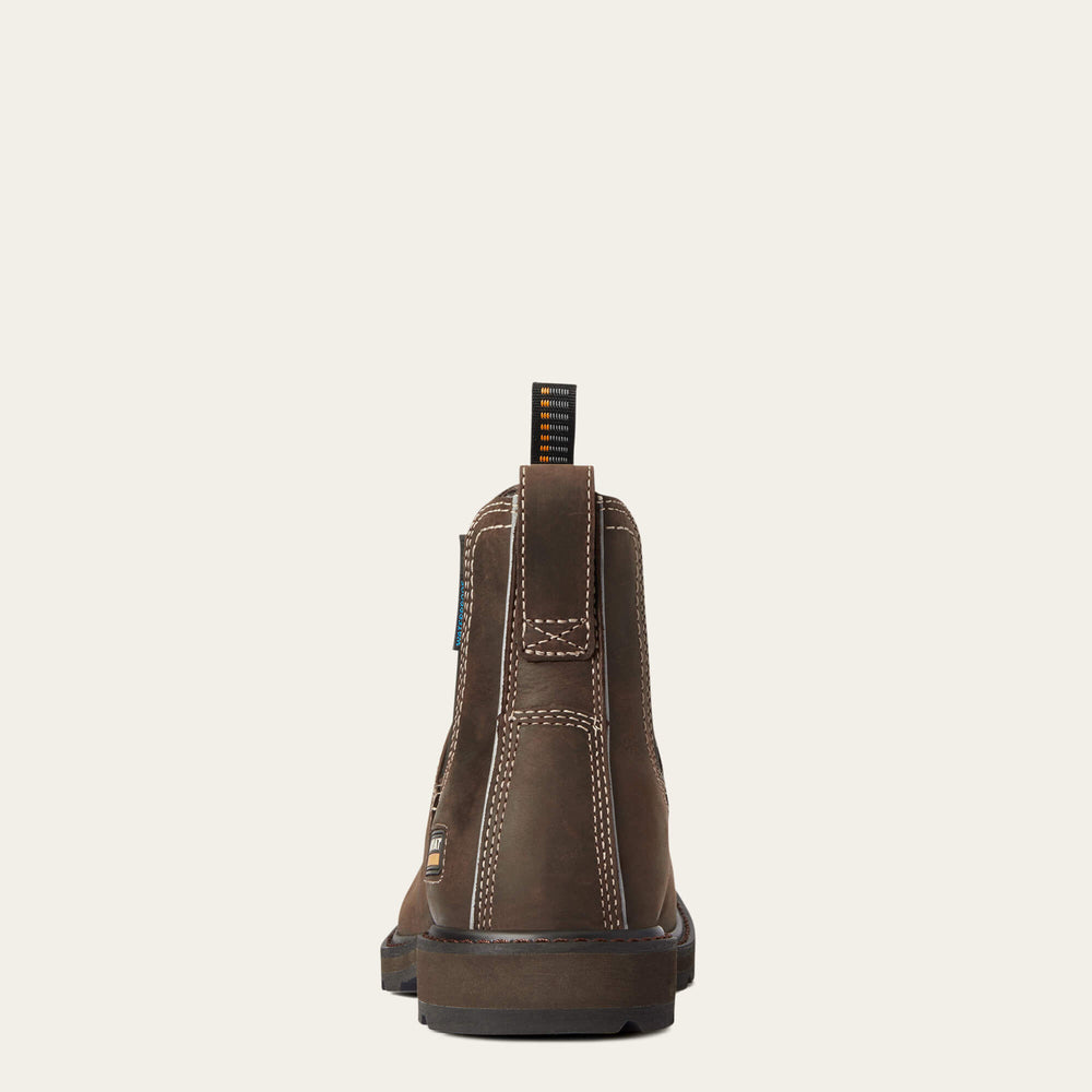 Groundbreaker Chelsea Wide Square Toe Waterproof Work Boot - Men