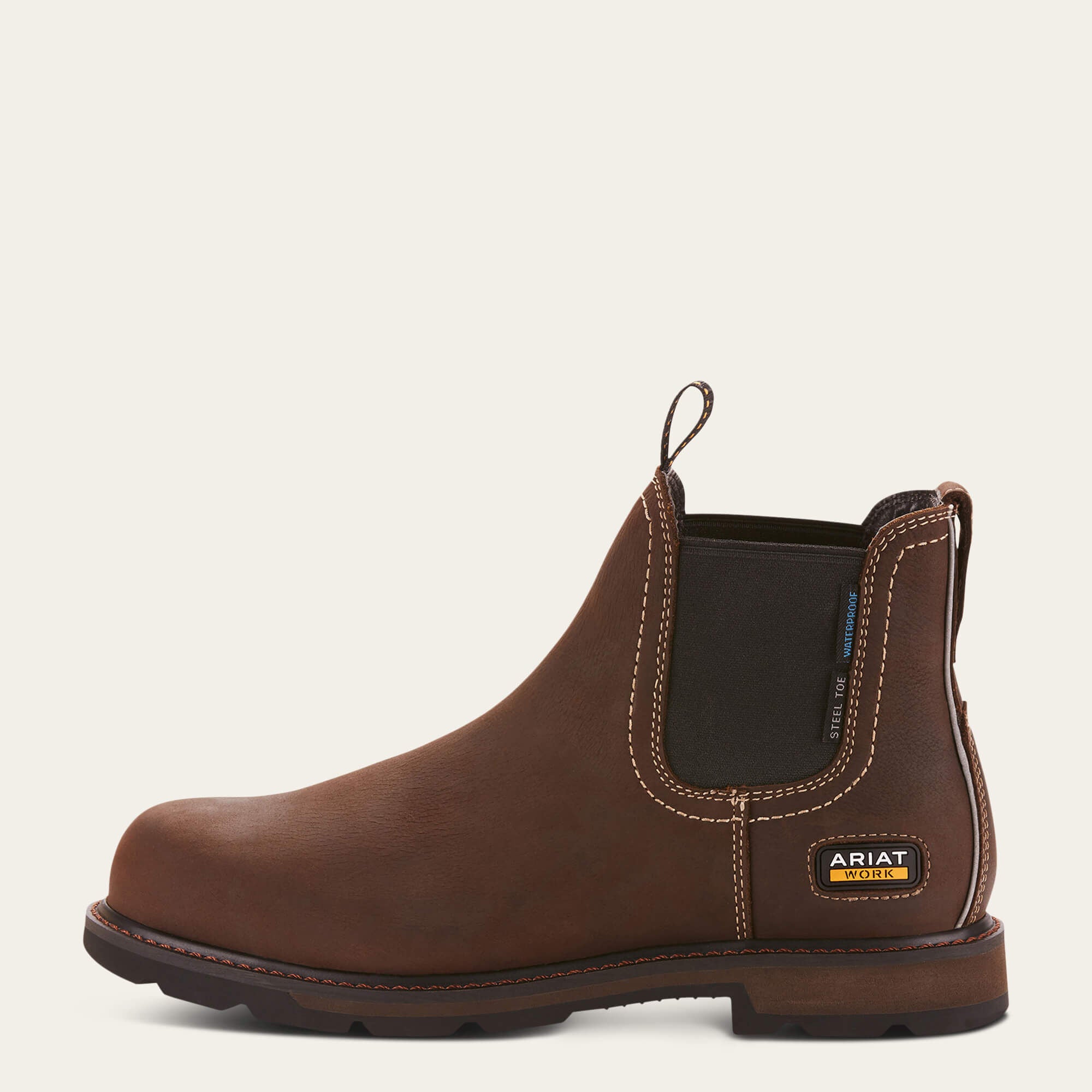 Groundbreaker Chelsea Waterproof Steel Toe Work Boot - Men