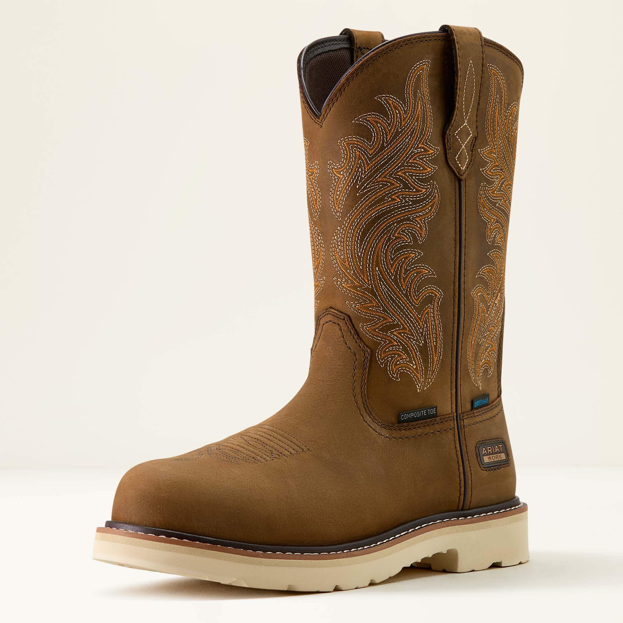 Activator Argo Waterproof Round Toe Composite Toe Work Boot - Men