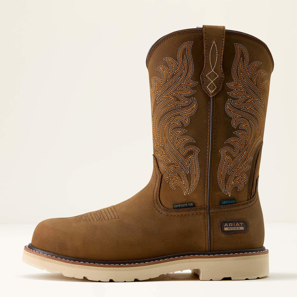 Activator Argo Waterproof Round Toe Composite Toe Work Boot - Men