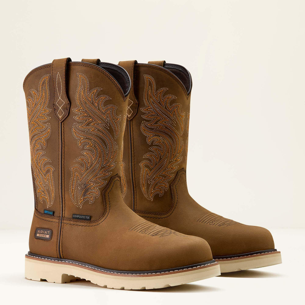 Activator Argo Waterproof Round Toe Composite Toe Work Boot - Men