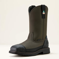RigTEK Wildcat Pull-On CSA Waterproof Wide Square Toe Composite Toe Work Boot - Men