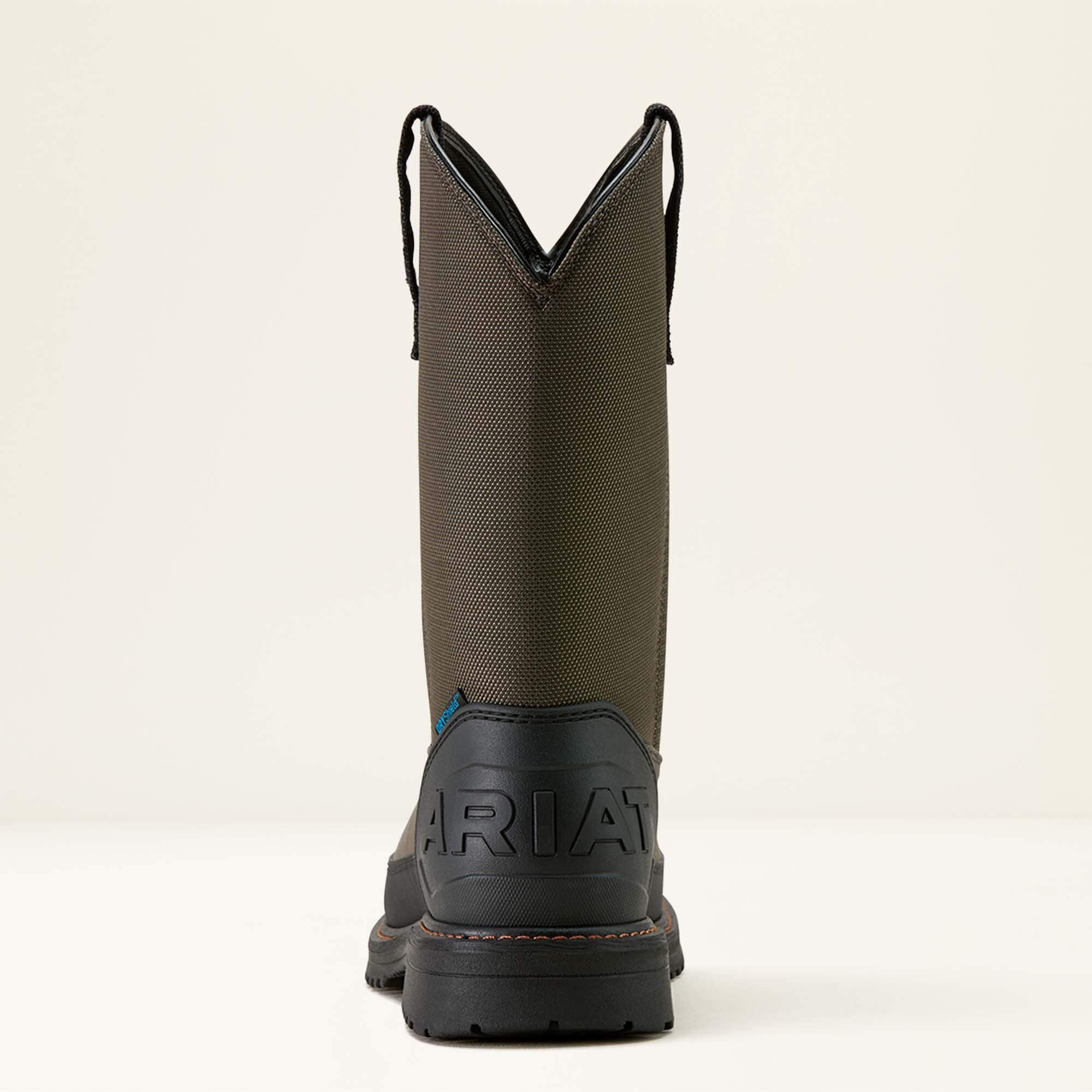 RigTEK Wildcat Pull-On CSA Waterproof Wide Square Toe Composite Toe Work Boot - Men