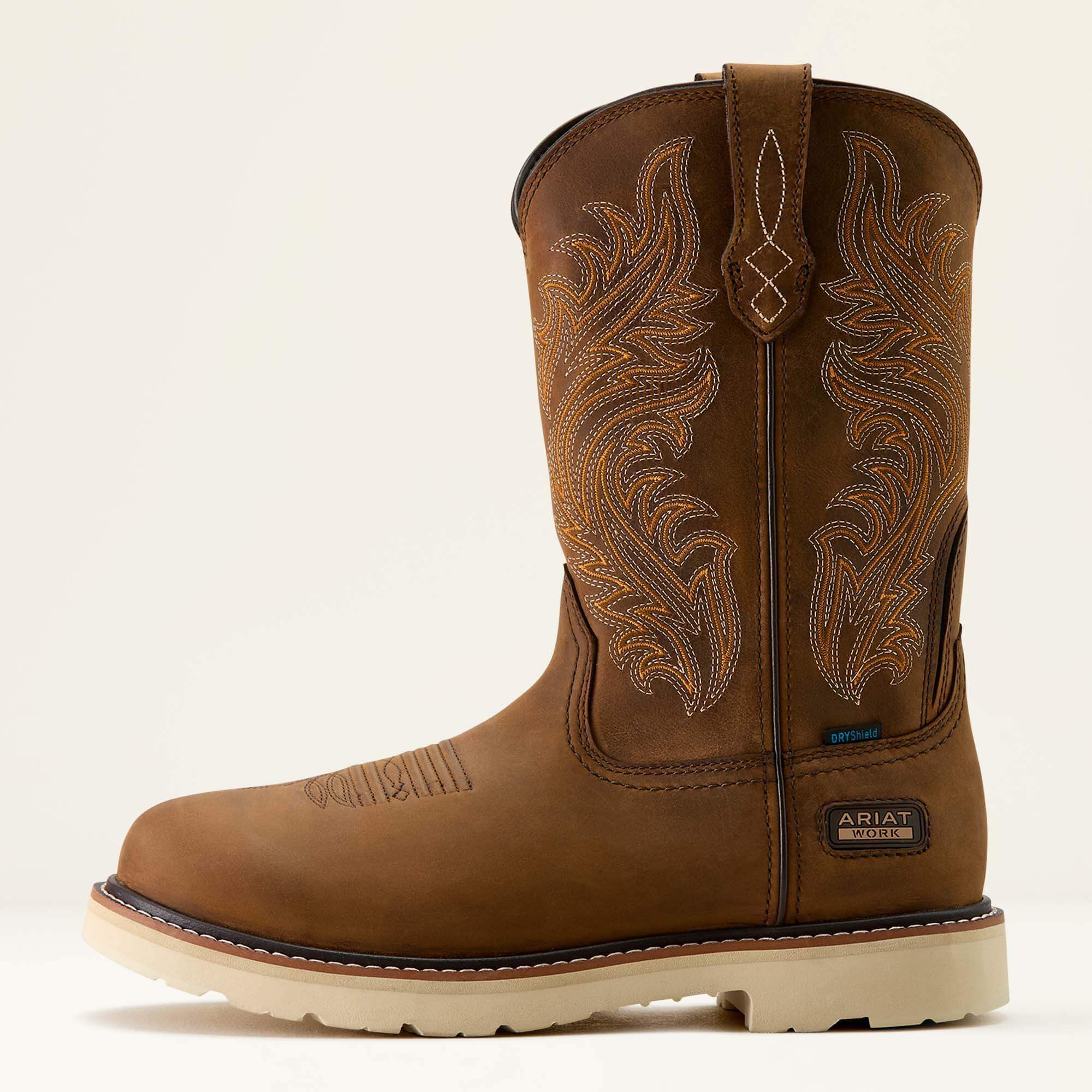 Activator Argo Waterproof Round Toe Work Boot - Men