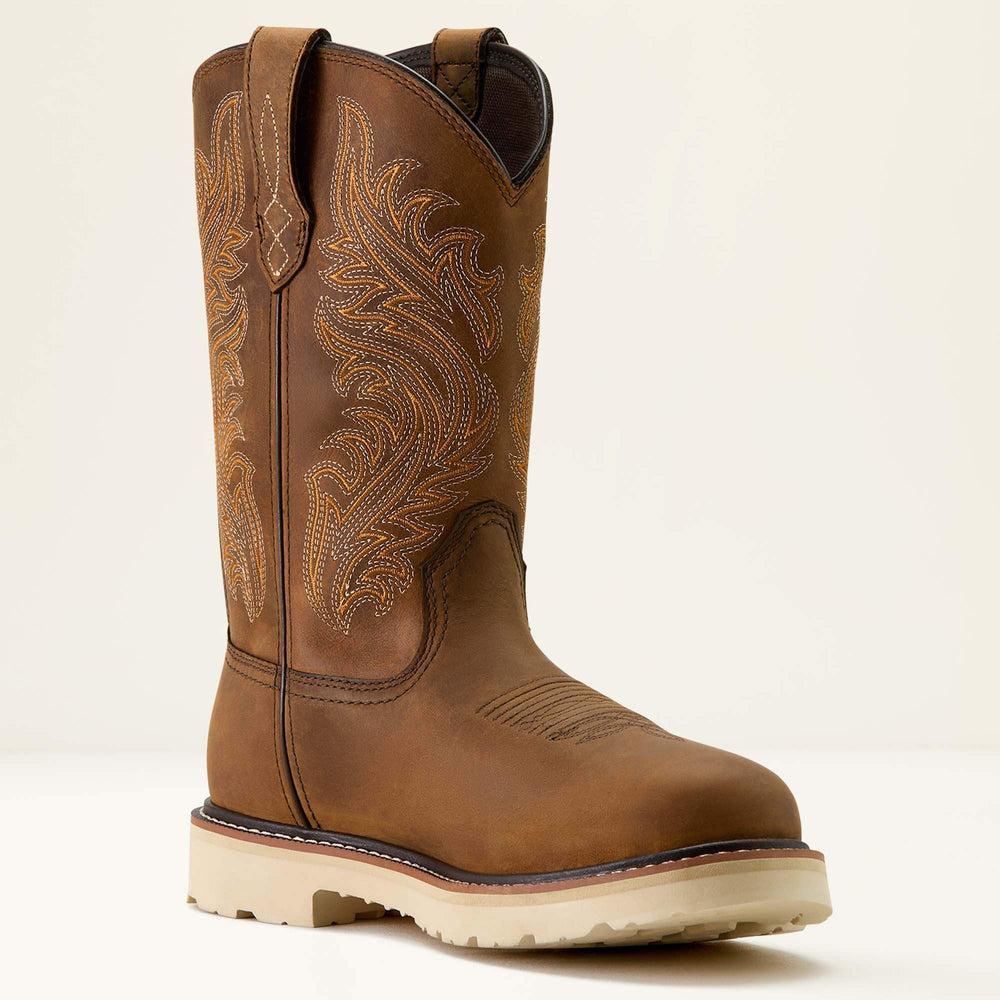 Activator Argo Waterproof Round Toe Work Boot - Men