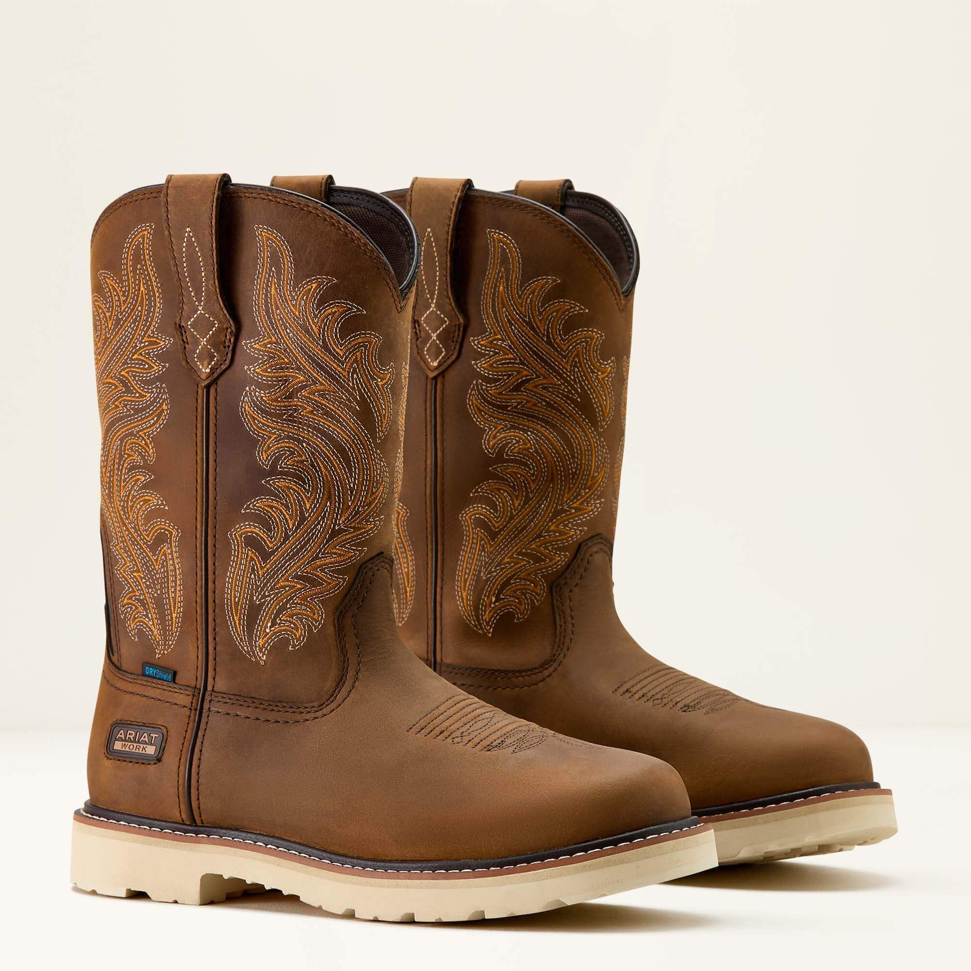 Activator Argo Waterproof Round Toe Work Boot - Men