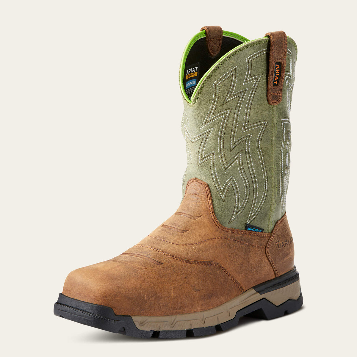 Rebar Flex Western Waterproof Composite Toe Work Boot - Men