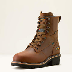 Logger Shock Shield Waterproof Insulated Work Boot - Men