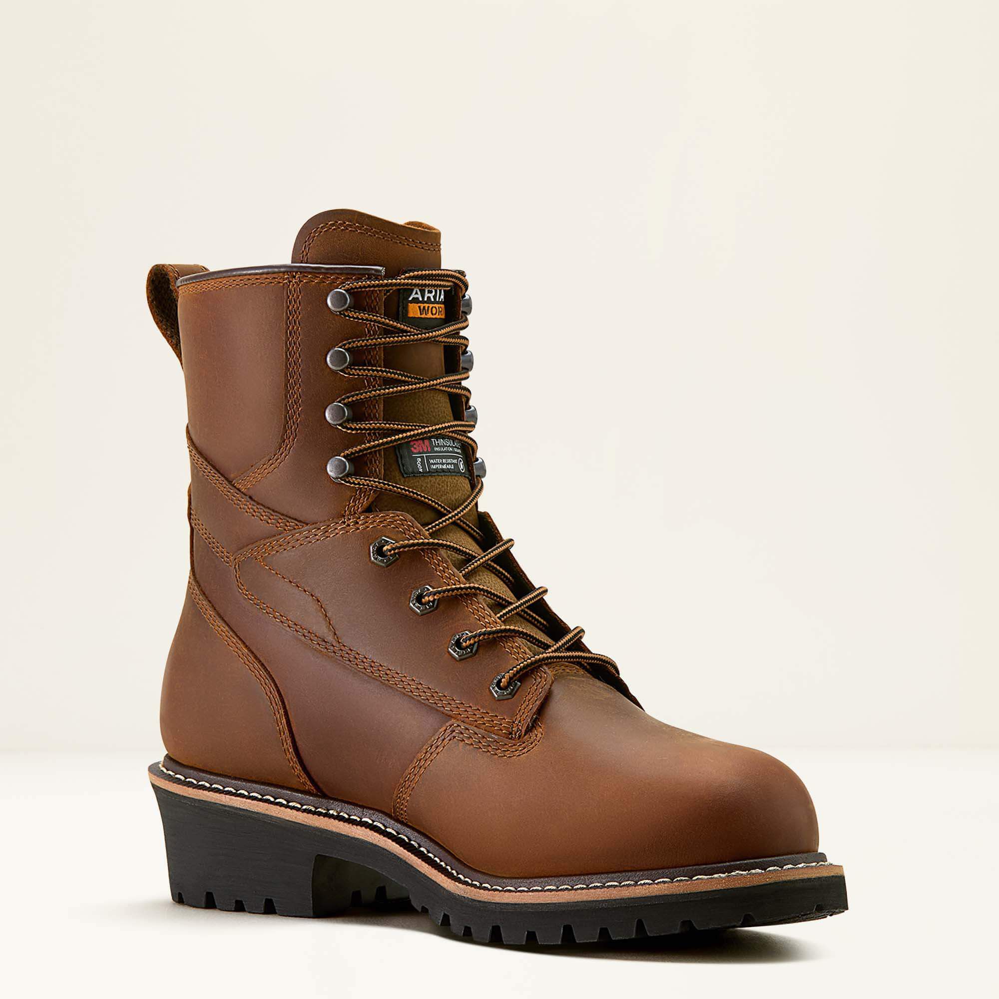 Logger Shock Shield Waterproof Insulated Work Boot - Men