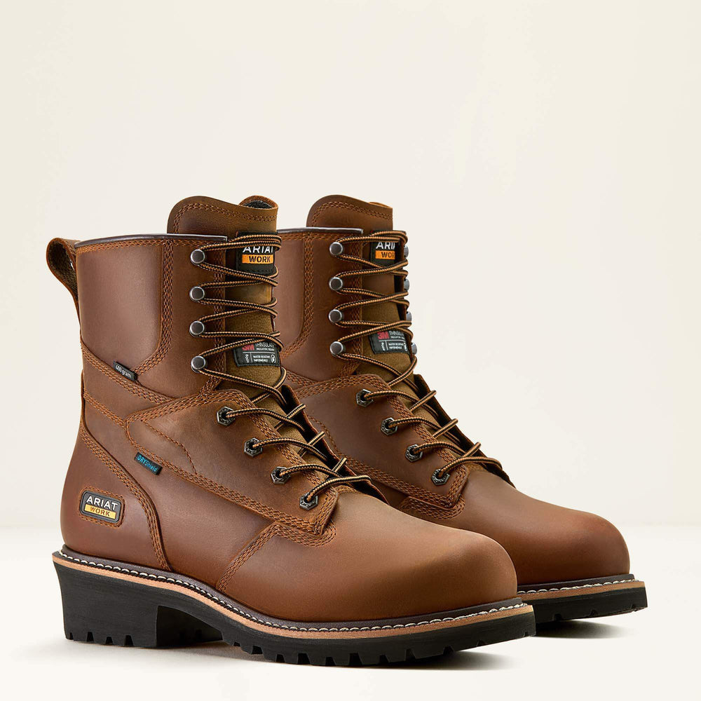 Logger Shock Shield Waterproof Insulated Work Boot - Men